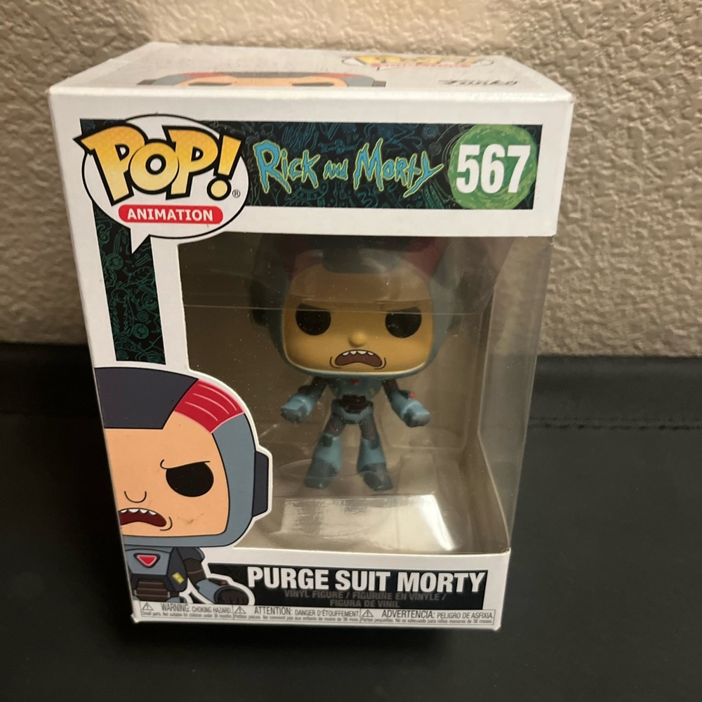 Funko Pop! Rick and Morty Purge Suit Morty Vinyl Figure